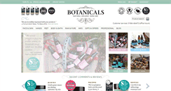 Desktop Screenshot of botanicals.co.uk